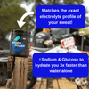 Choosing between electrolyte drinks and water for staying hydrated. Hydro Power