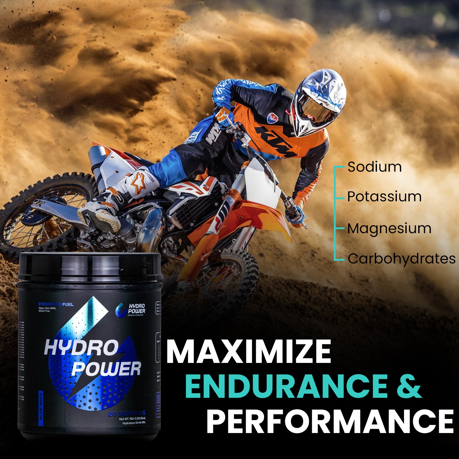 Blue Razz Hydro Power Endurance Fuel