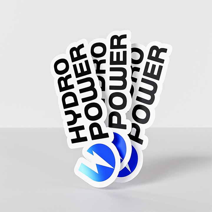 FREE BONUS: Hydro Power Sticker Decals