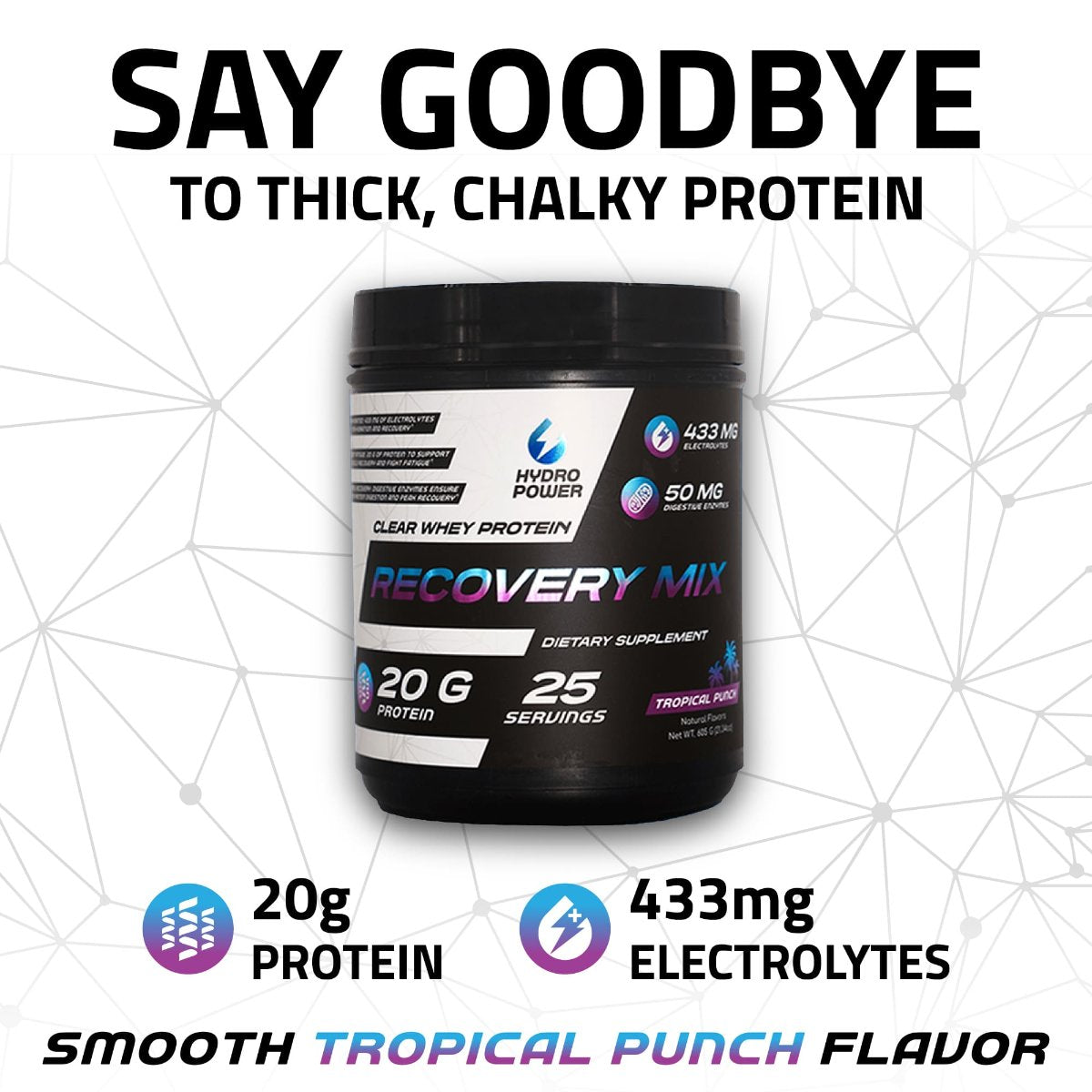HP Clear Whey Starter Pack - Clear Whey + Bottle